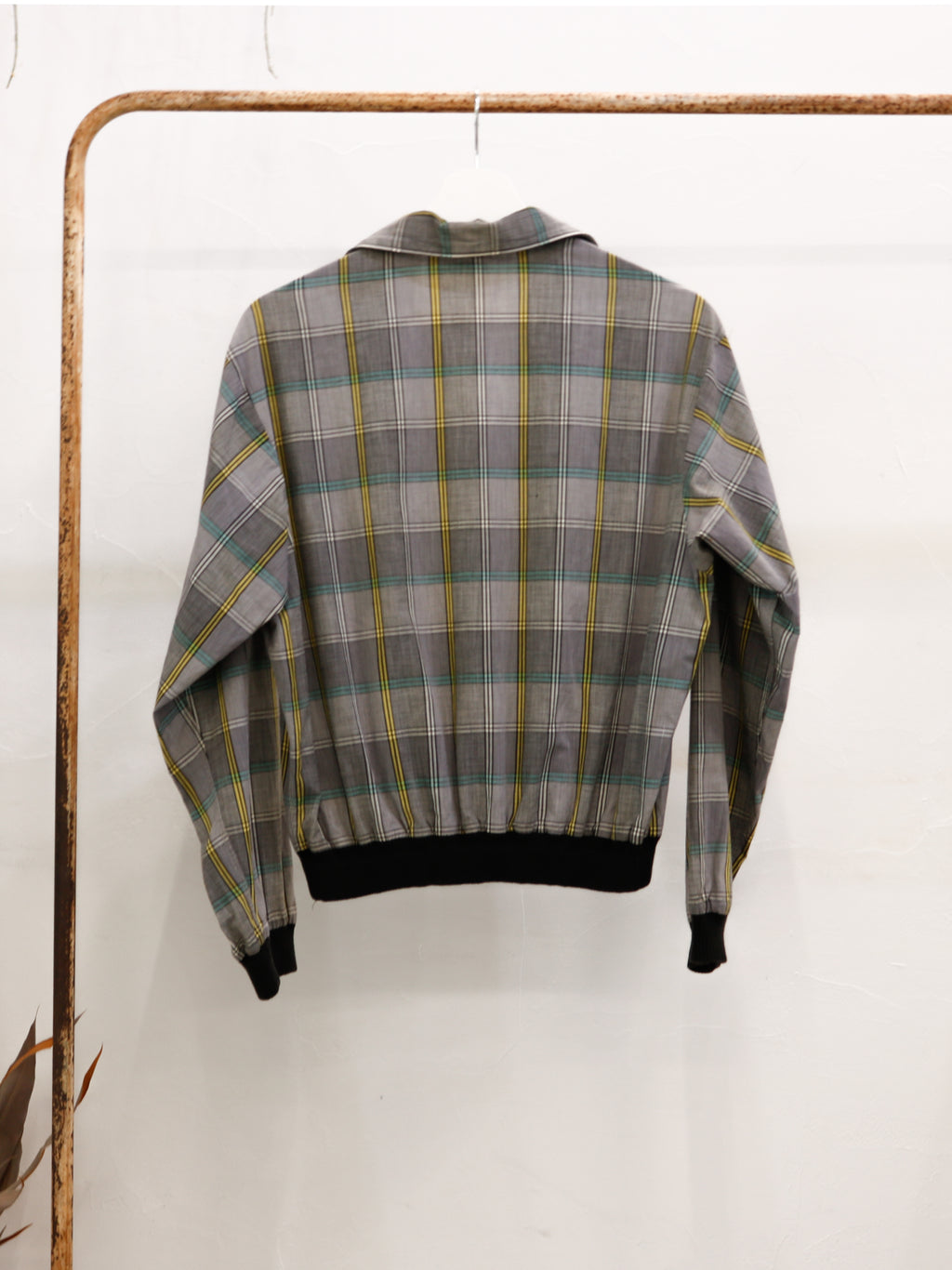 1960's Glen-check skipper shirt