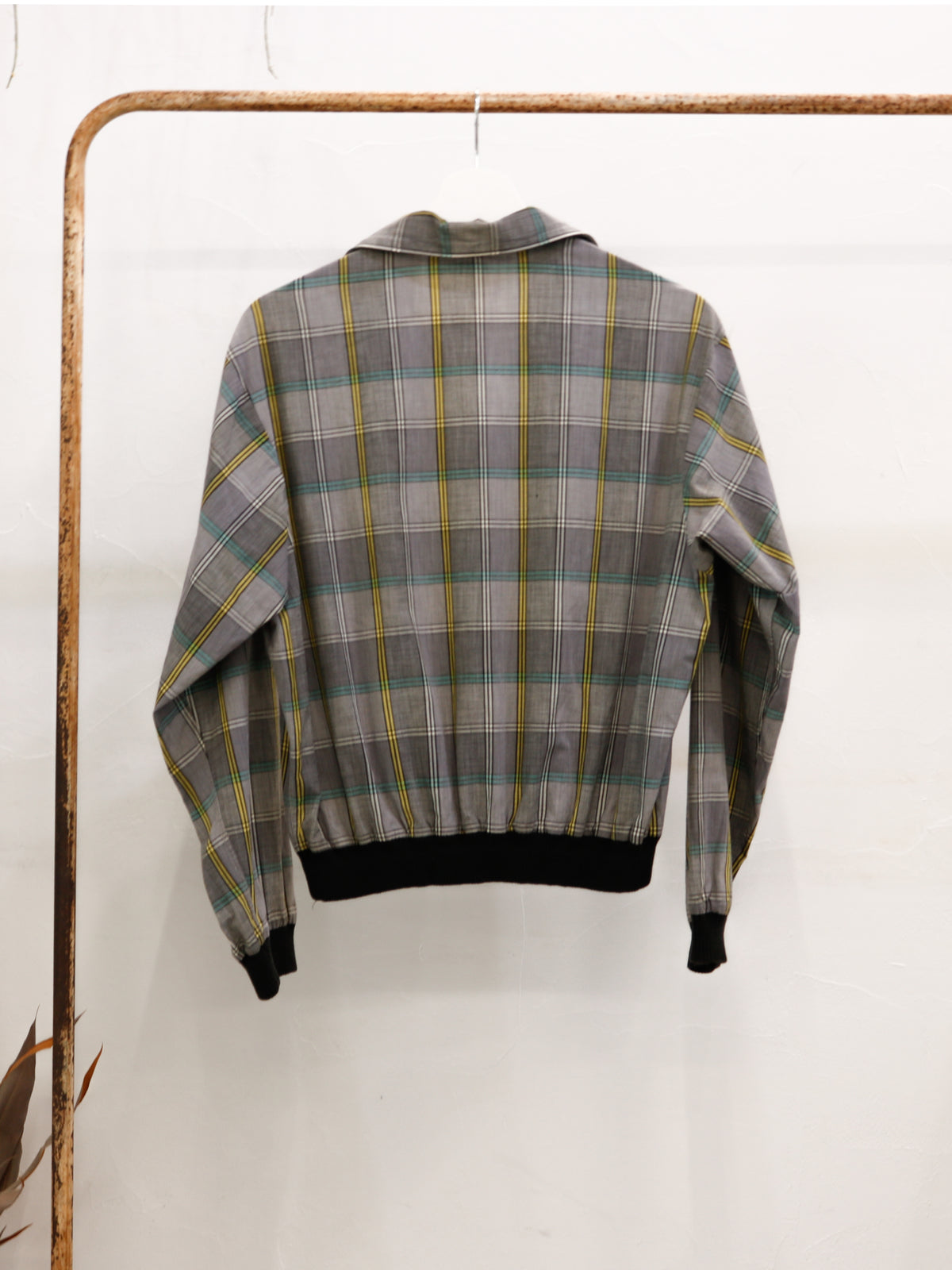 1960's Glen-check skipper shirt