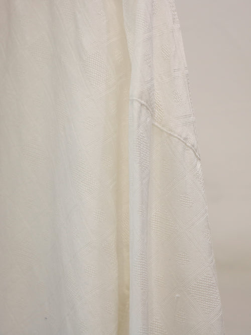 1980's Gianni Versace couture lace design dress shirt